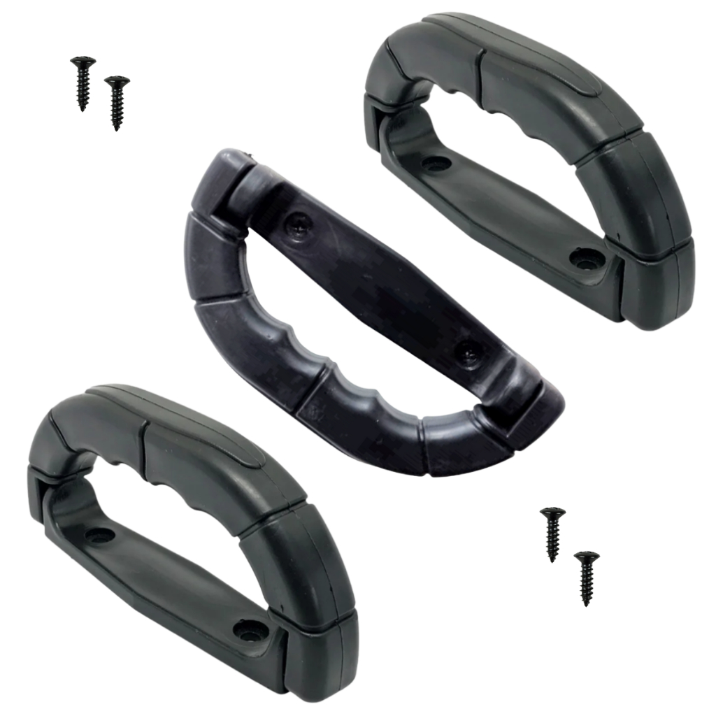 Kit 3 Alça Puxador 13cm Caixa Som Mala Case Baú Caixa Acústica