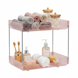 Rack Organizador Prateleira de Acrílico para Banheiro Quarto Multiuso em Oferta na Shopee