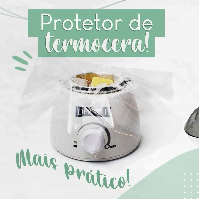 Refil Protetor  De Panela Termocera Folhas Plástica Descartável C/6 Unidades