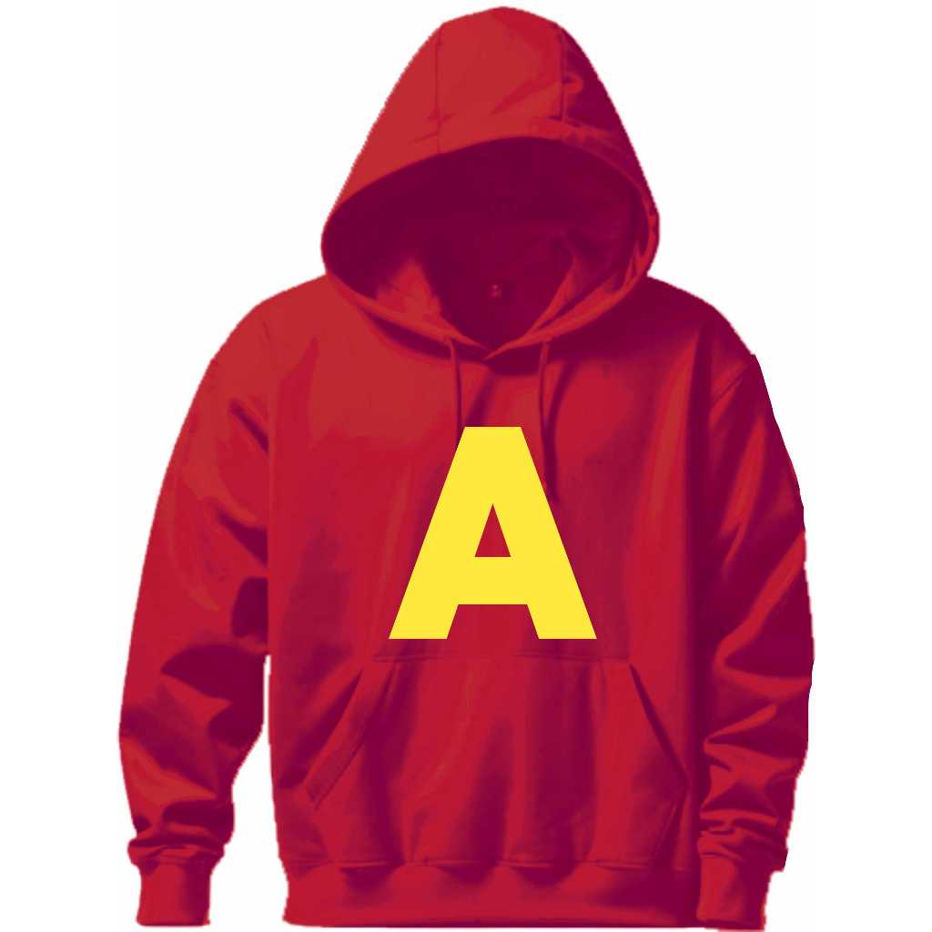 Moletom Infantil Kids juvenil  Unissex Com Capuz Canguru Estampa Alvin, Blusa De Frio