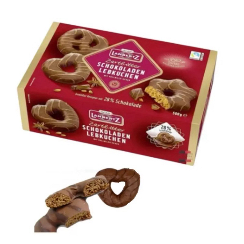 Pão De Mel Chocolate Alemão Schokoladen Lebkuchen