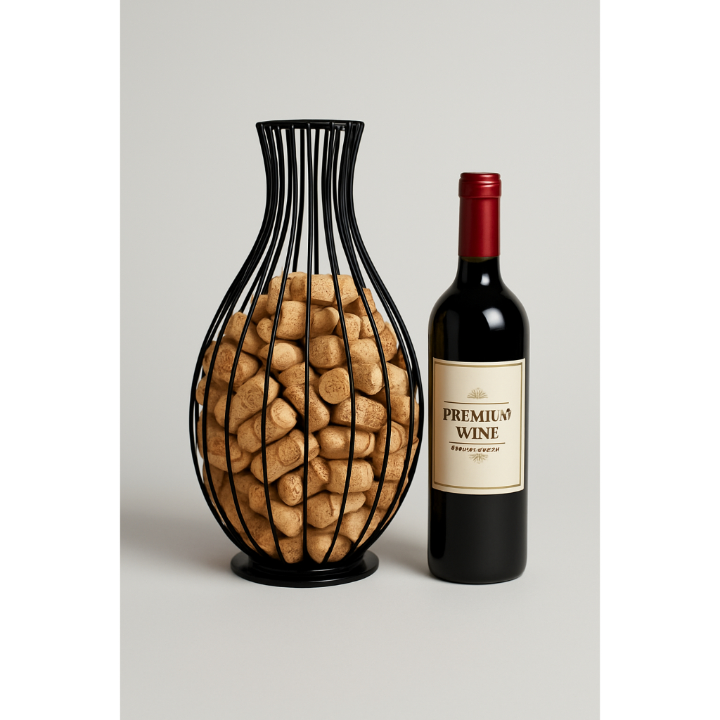 Porta Rolhas De Ferro Gota Decorativo Amantes De Vinho Aramada em Oferta na Shopee