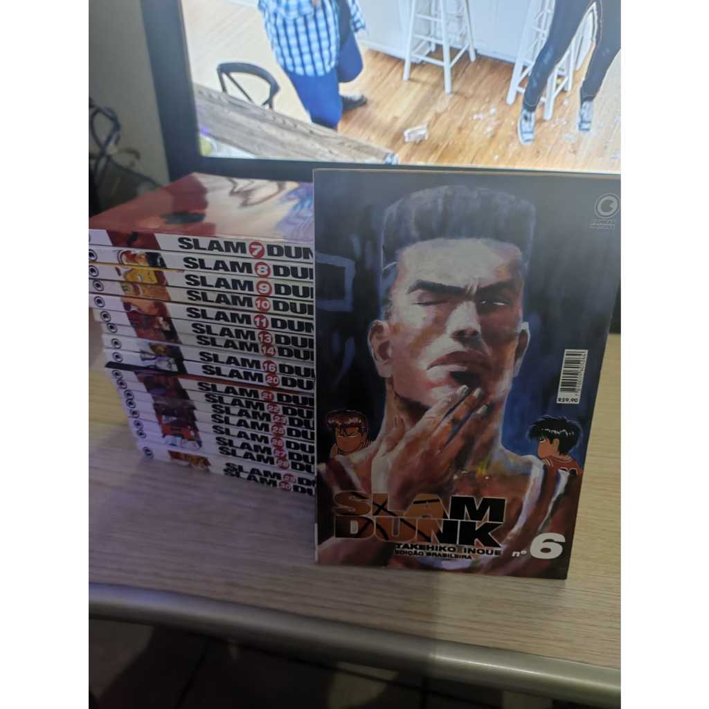 Manga Slam Dunk Varios Volumes - Ler Descrição - Conrad (Vol 6 ao 11,13,14,16,20,21,22,23,25 ao 30)
