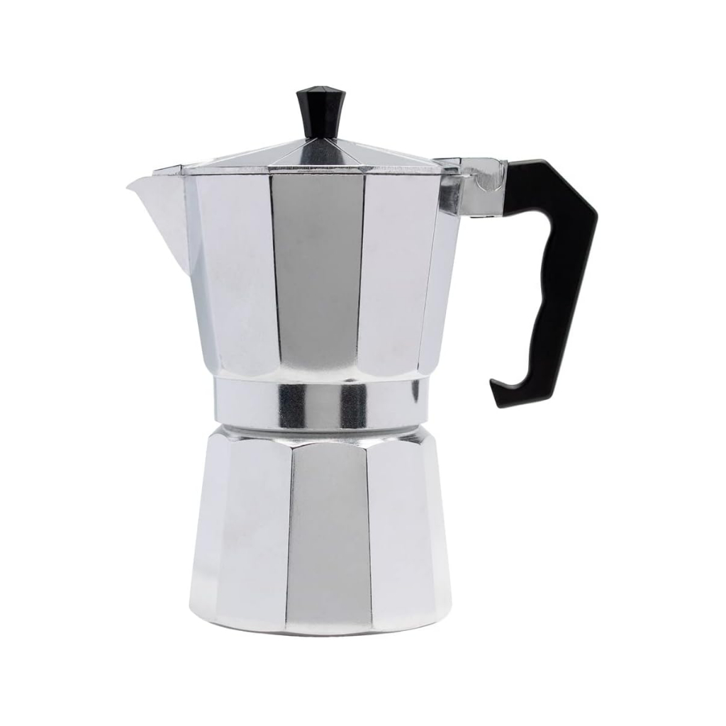 Imagem Cafeteira Italiana Alumínio 6 Xícaras 300ml Expresso Moka Prateado