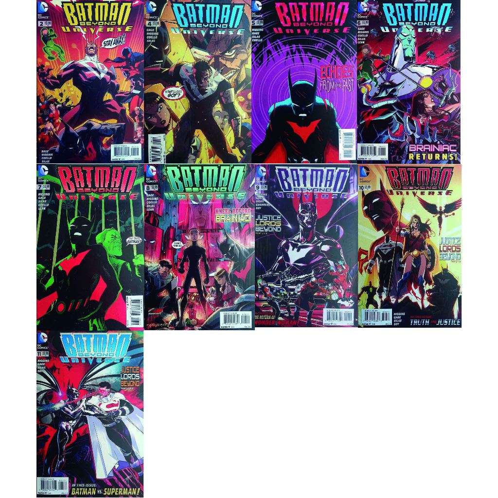 Hq DC Batman Beyond Universe - Edições diversas - Valor unitário - Importada - 2013