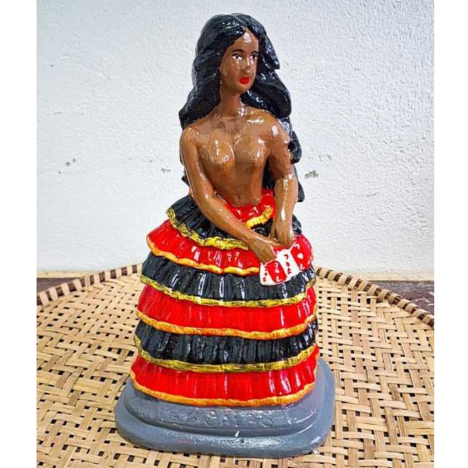 IMAGEM POMBO GIRA CIGANA SETE SAIAS 25CM