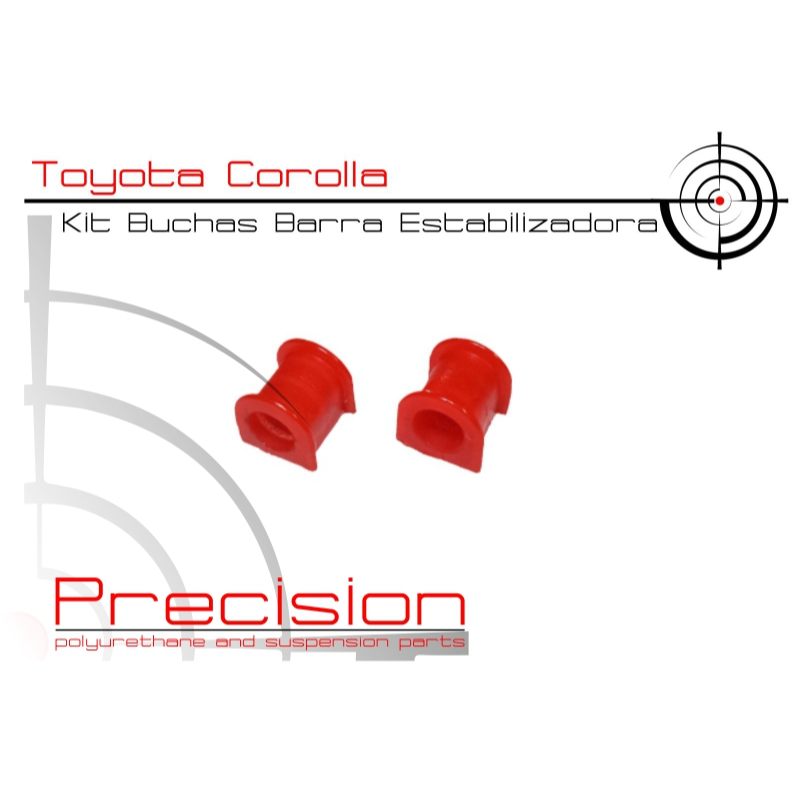 Bucha Barra Estabilizadora Dianteiro Toyota Corolla 1.6 1.8 2.0 2019/2024 em Poliuretano com 5 anos de Garantia