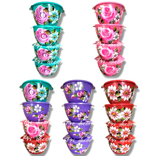 kit promocional de saladeira decorado,10 saladeira decorado em Oferta na Shopee