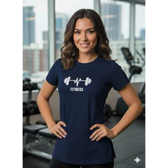 Blusa Feminina LongLine Tapa Bumbum Fitness Academia Esporte