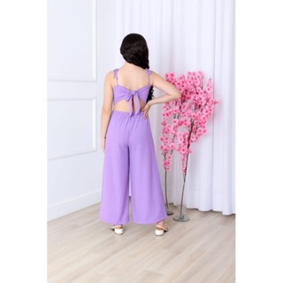 macacao com amarração nas costas em tecidoo duna em Oferta na Shopee