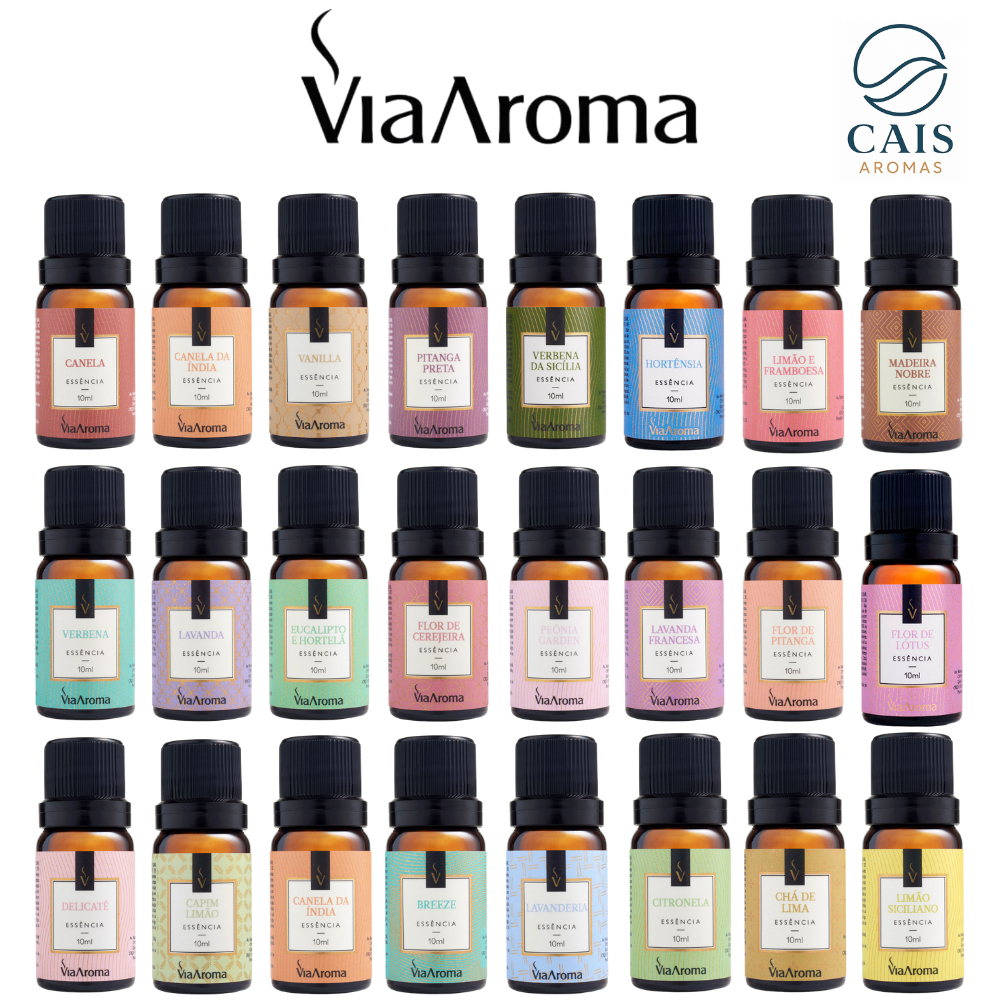 Imagem Essência Via Aroma 10 ML para Aromatizador Difusor Elétrico