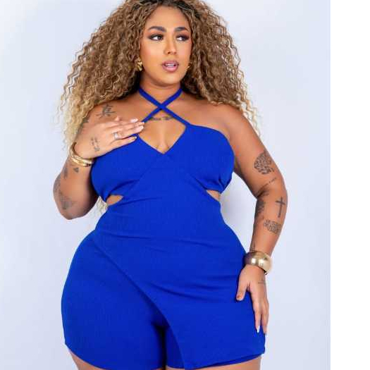 SELAH - MACAQUINHO TAIS PLUS SIZE MODA FEMININA