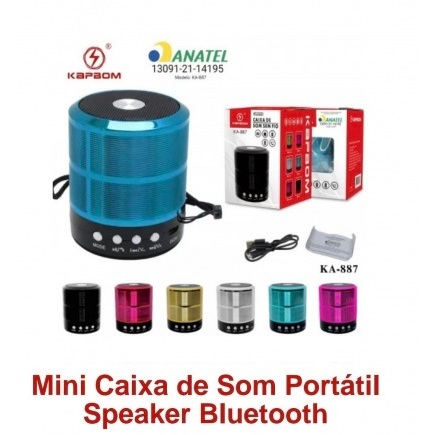 Caixa de Som Kapbom Ka-887: Onde Comprar | BuscaProdutos