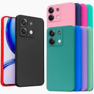 Kit 2X1 Xiaomi Poco C85 - Película Ceramica 9D + Capa Silicone Aveludada Colorida Veludo 3D