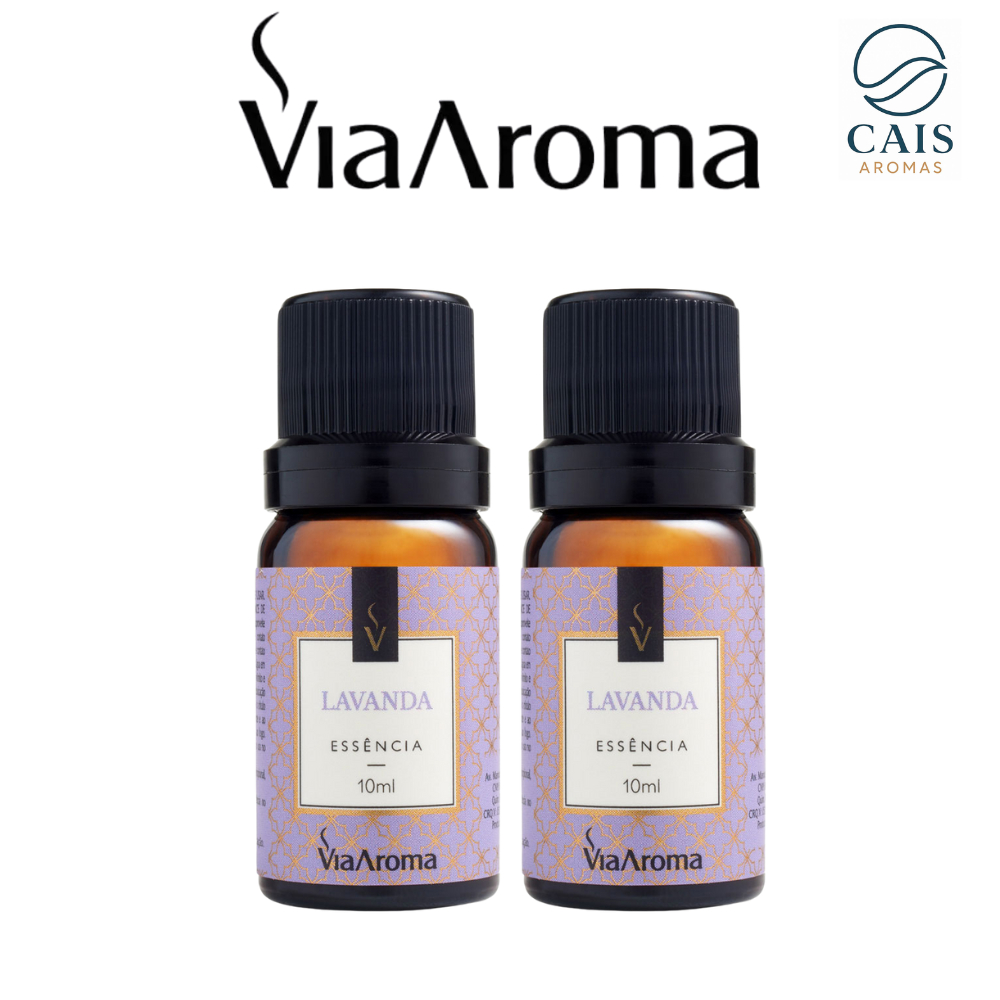 Kit 2 Essências Via Aroma 10 ML para Aromatizador Difusor Elétrico em Oferta na Shopee