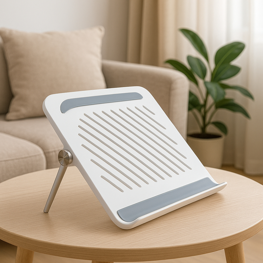 Suporte Ajustavel Ergonomico Notebook Laptop Portatil Branco