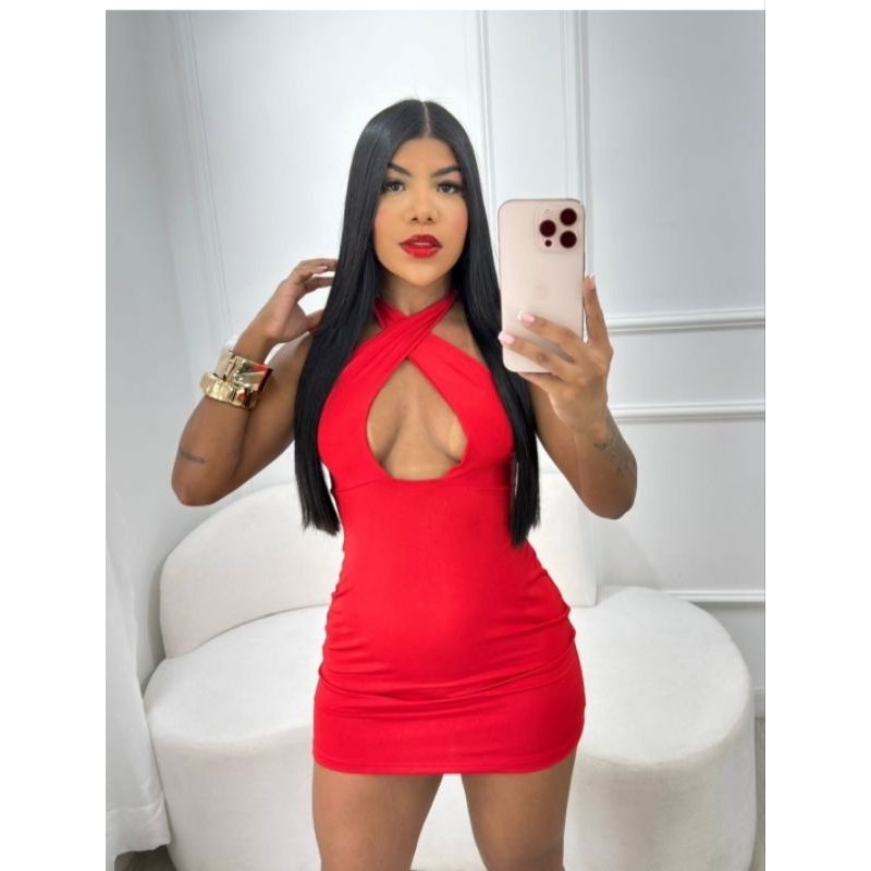 Vestido feminino/ vestido multiforme de amarração/vestido gringo/ vestido drapeado /vestido suplex.