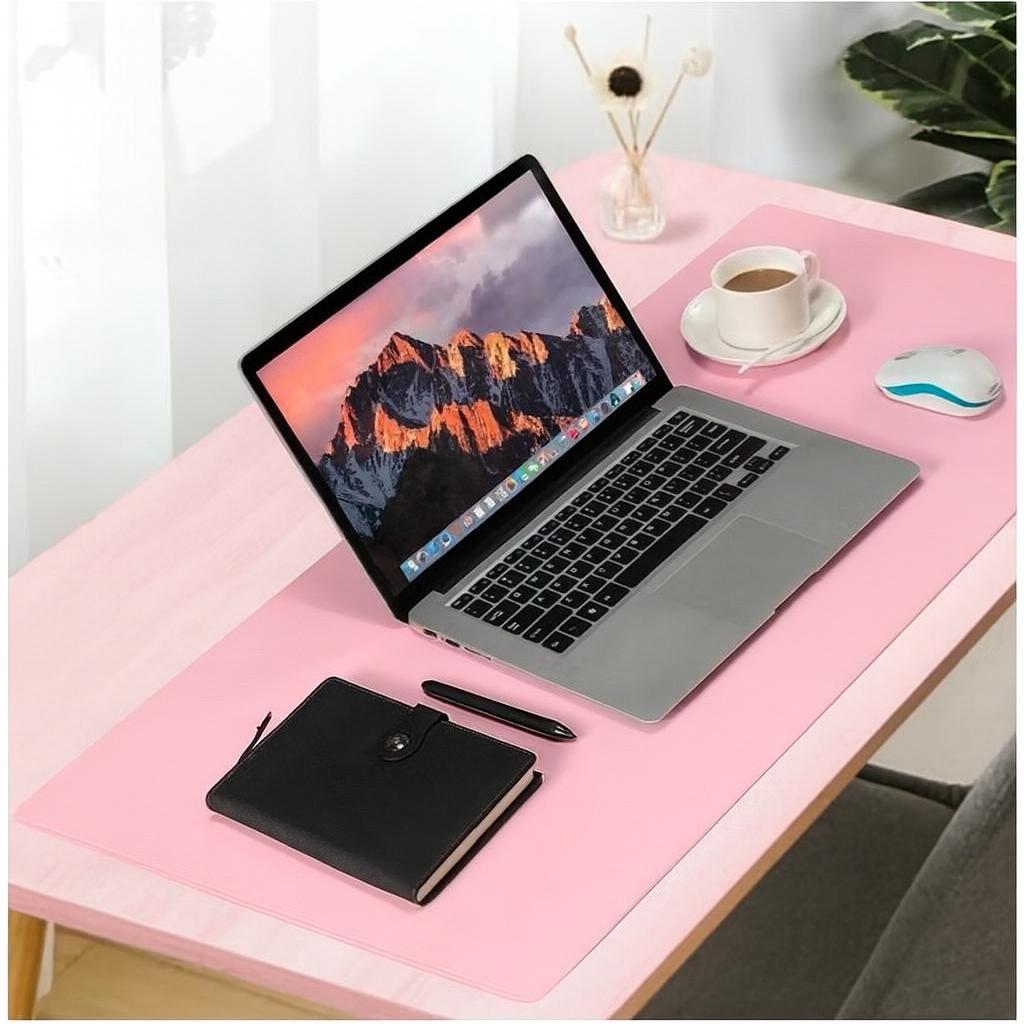 Mouse Pad Grande Couro Ecológico Costurado Básico 70 X 30 ENVIO RAPIDO em Oferta na Shopee