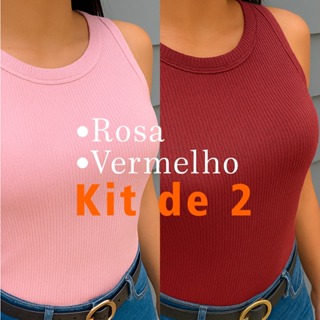 Blusas Regatas feminina em Tecido Anaruga Conforto, Estilo Minimalista Toque Suave moderna em Oferta na Shopee