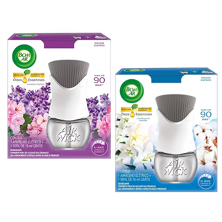 Bom Ar Difusor Elétrico Aparelho + Refil em Oferta na Shopee