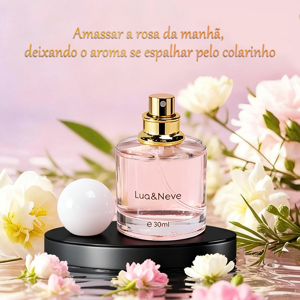 Lua&Neve Rose Golden 30ml｜Perfume Feminino Similar aos Grandes Nomes｜Romântico e Suave