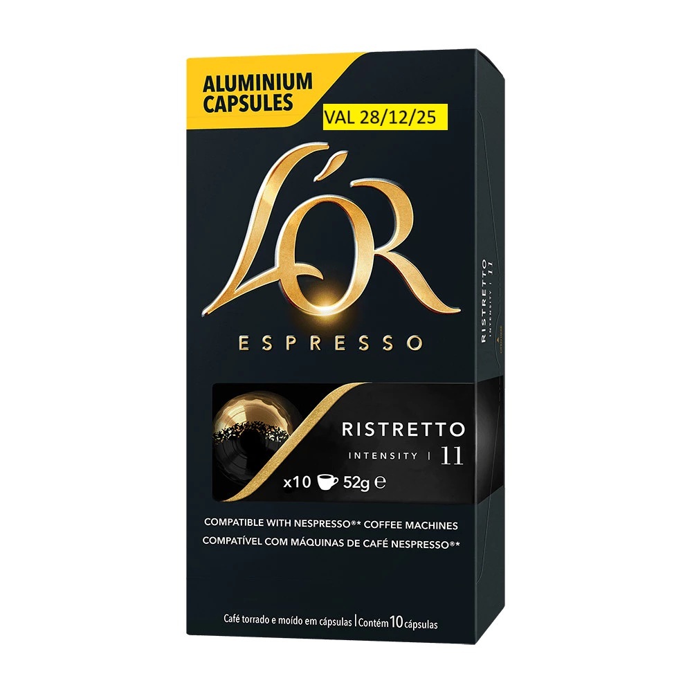 Cápsulas Café L'OR Ristretto 10 Un