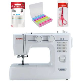Janome 2008s Máquina Doméstica Completa Com Pés E Acessórios + BRINDE em Oferta na Shopee