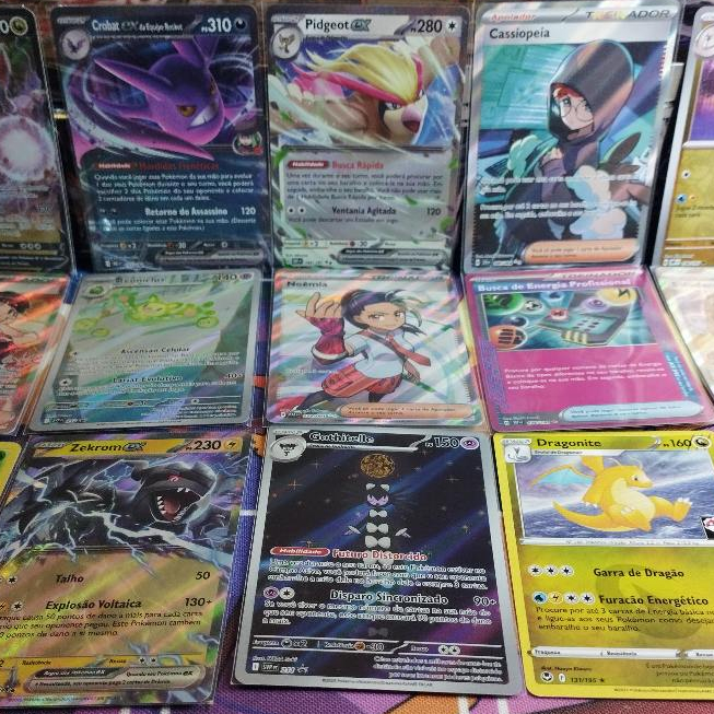Cartas Pokemon Raras e Ultra Raras Originais