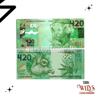 Cédula Fantasia Bicho Preguiça - 420 em Oferta na Shopee