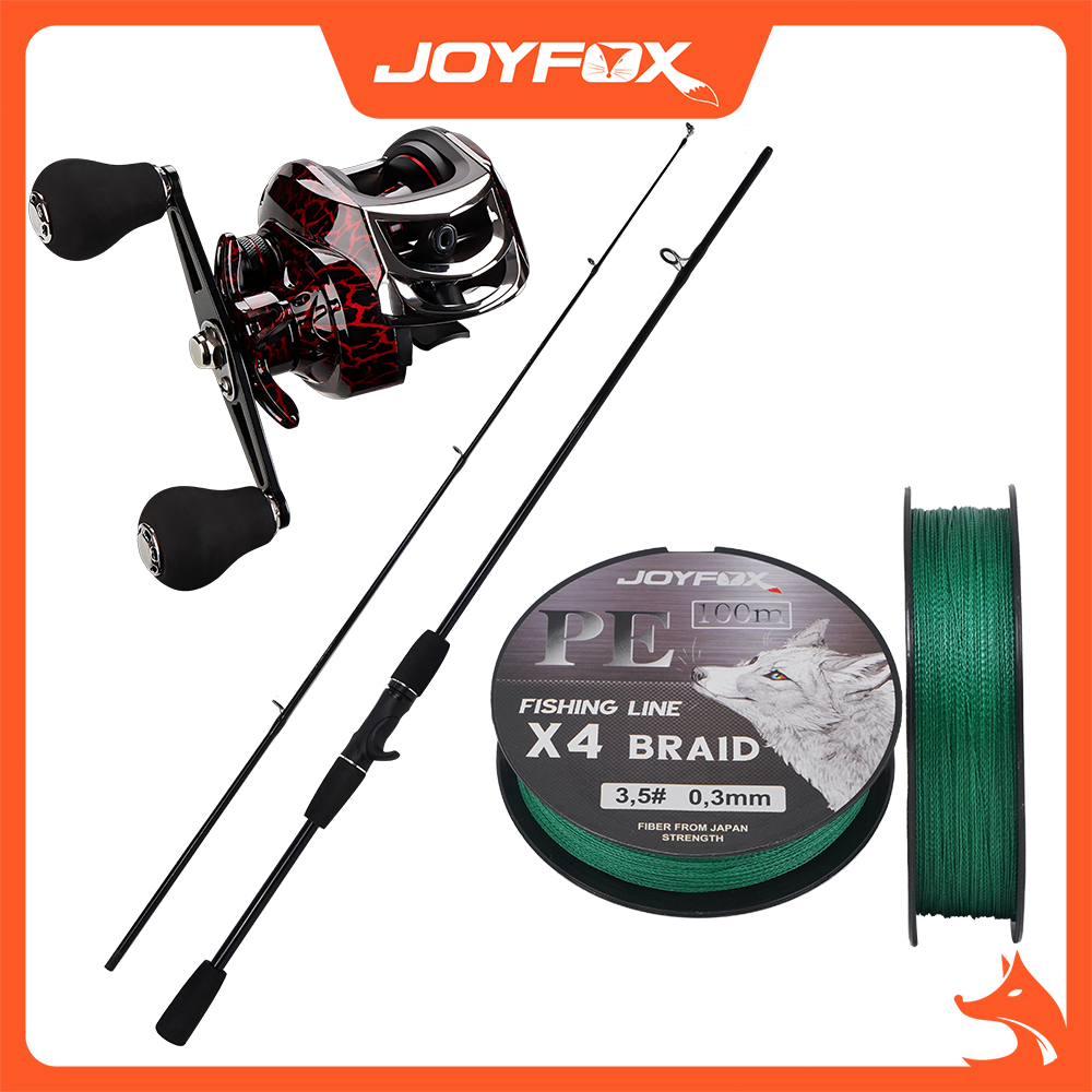 Vara De Pesca Carretilha de Pesca Esquerda/Direito Proberos 17+1 Rolamento 10kg JOYFOX em Oferta na Shopee