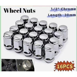 Jogo 16 Porcas Cromadas Roda Liga Onix Prisma Spin Cobalt Sonic Chevette em Oferta na Shopee