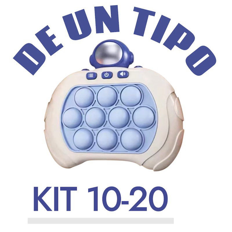 KIT 5/10/20/ Fast Push Game POP IT Giro Brinquedo Game Anti Stress Ansiedade presente de festa LM