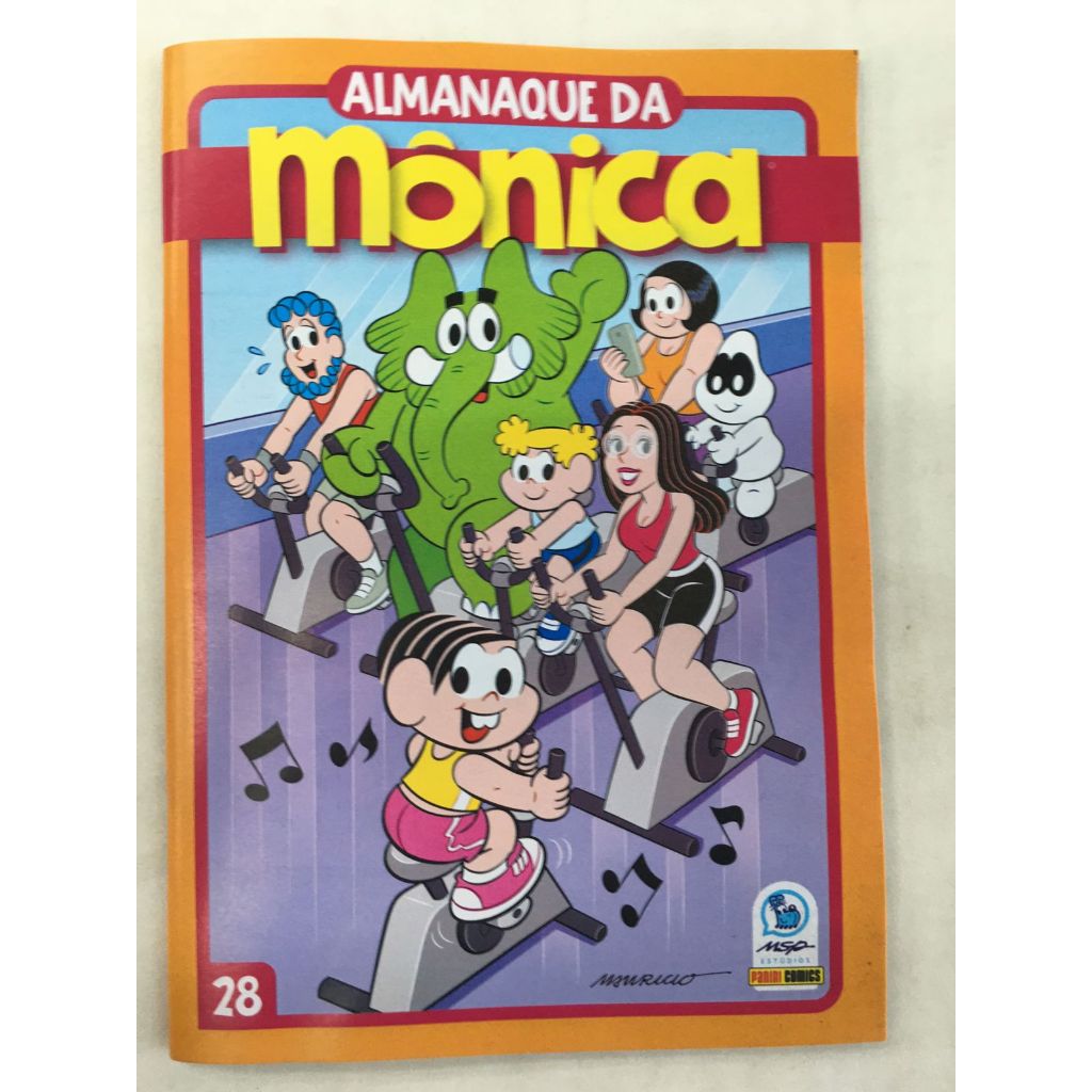 Gibi Almanaque Da Turma Da Mônica Outubro 2025 Panini Volume 28 Diversos Personagens Mônica Magali Cebolinha Cascão Chic