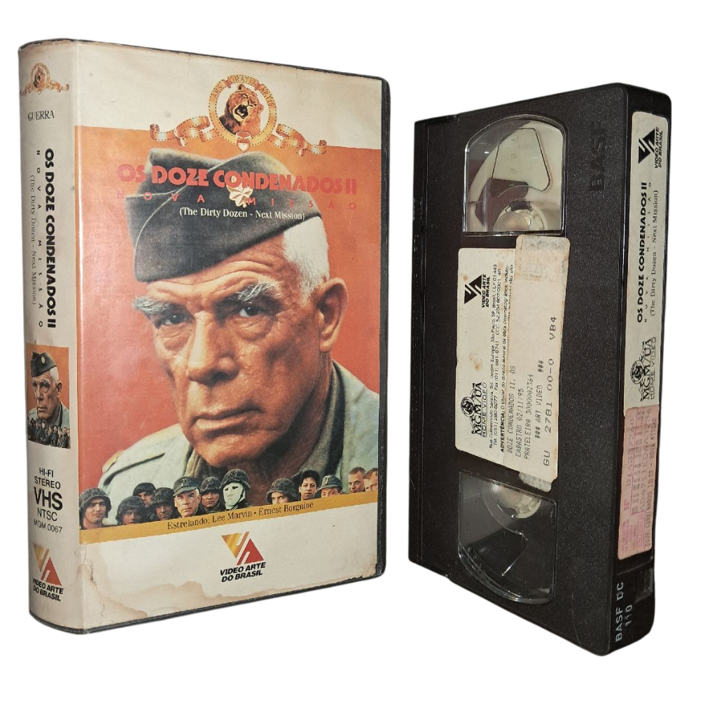 [VHS] Original - Os Doze Condenados II Nova Missão (1985)