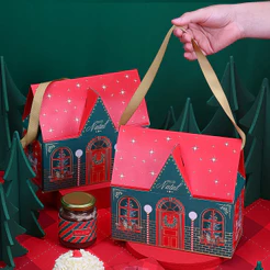 10 CASINHA PARA 2 MINI PANETONES TRADIÇÃO 5161 ( JANGO NATAL 2025 )