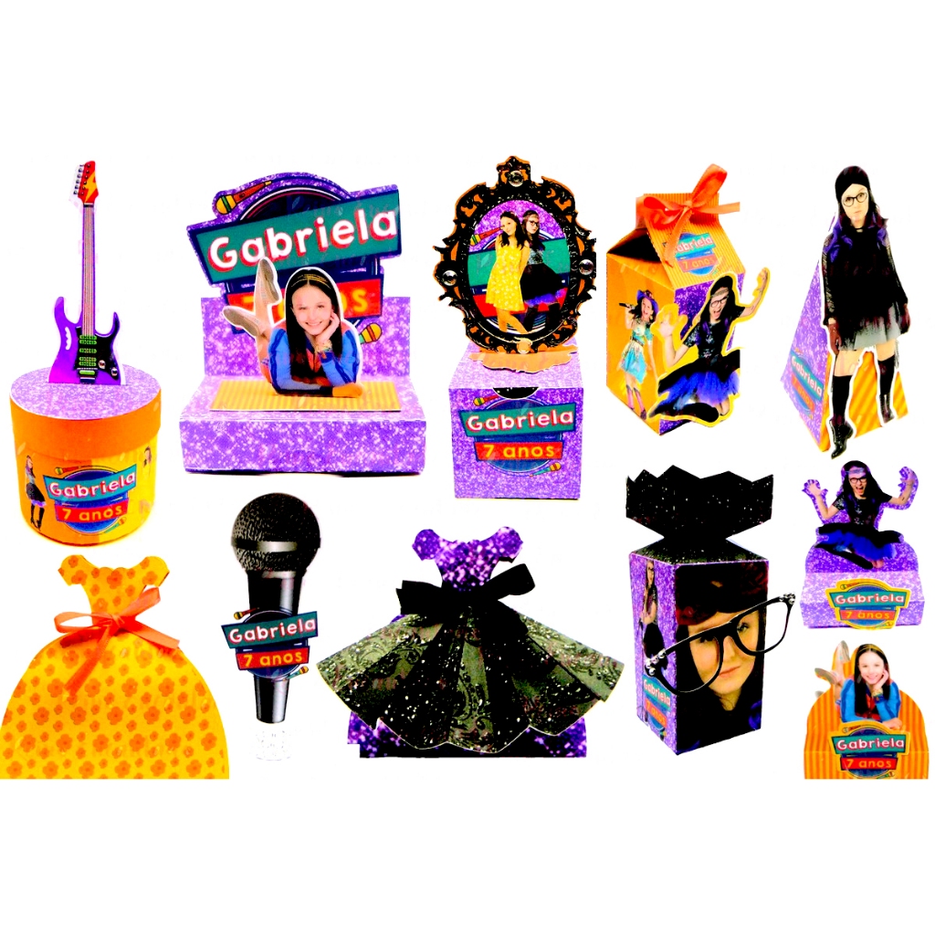 KIT FESTA 15 UN CUMPLICES DE UM RESGATE LEMBRANCINHAS PERSONALIZADAS