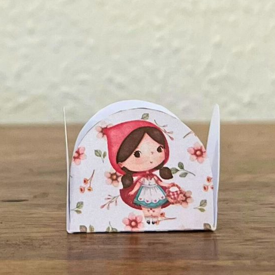 Forminhas Personalizadas para Doces -Chapeuzinho Vermelho / Forma Brigadeiro / Festa Aniversário Infantil/ Lembrancinhas