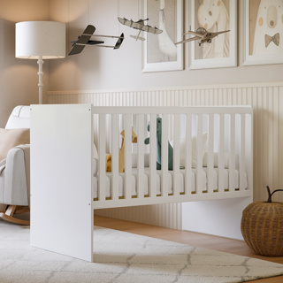 Mini Berço Life 100% em MDF e Grades de Proteção Móvel em Oferta na Shopee