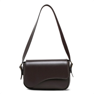 Bolsa de Ombro Feminina Baguete Alça Ajustável Elegante Couro Casual Promoção Envio Imediato em Oferta na Shopee