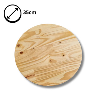 Tampo Redondo 35cm Madeira Pinus Para Móveis Sem Verniz em Oferta na Shopee