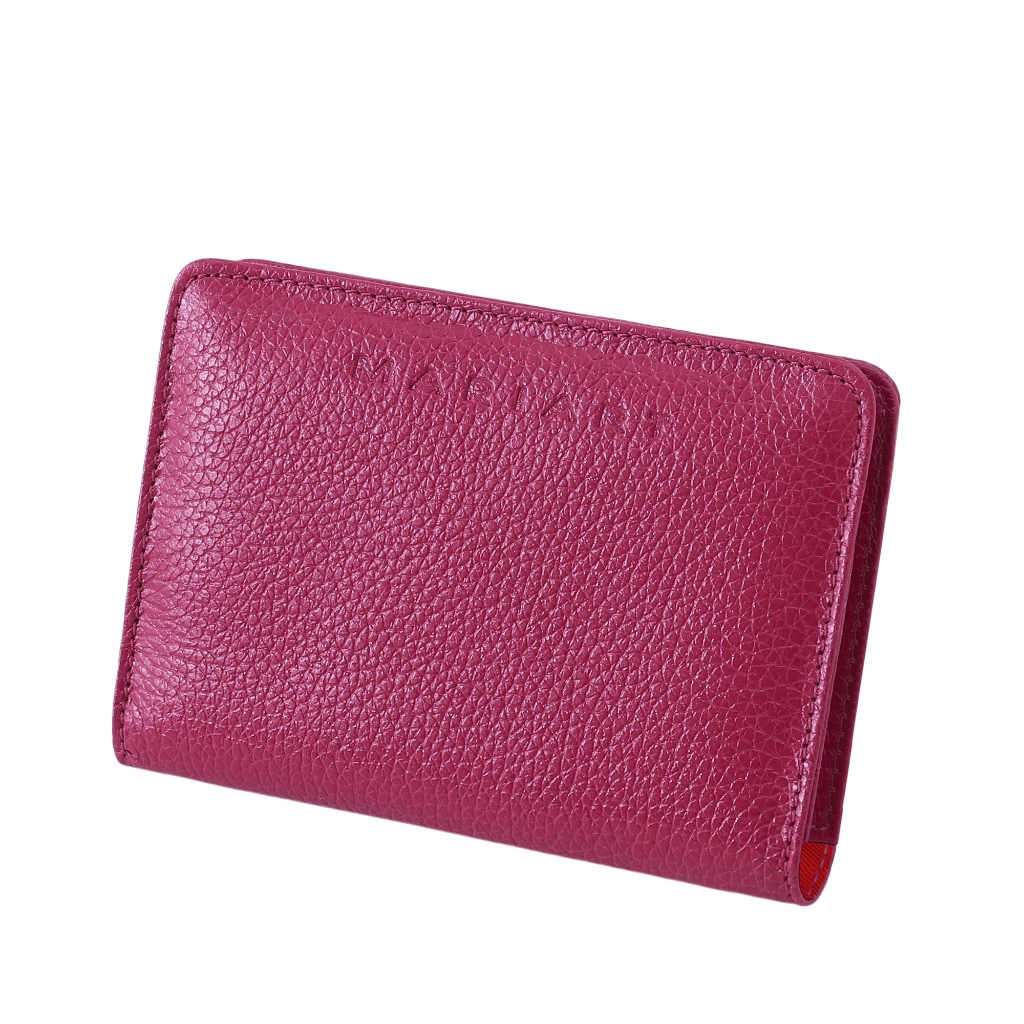 Carteira Feminina Couro Legítimo Rg Cartões Mariart Garnet em Oferta na Shopee