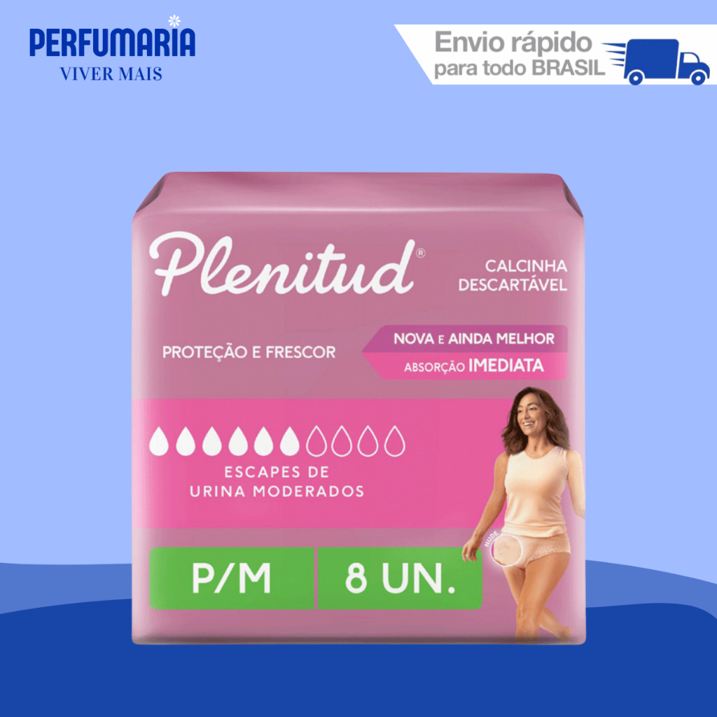 PLENITUD FEMME 08UN P/M FEMININO em Oferta na Shopee