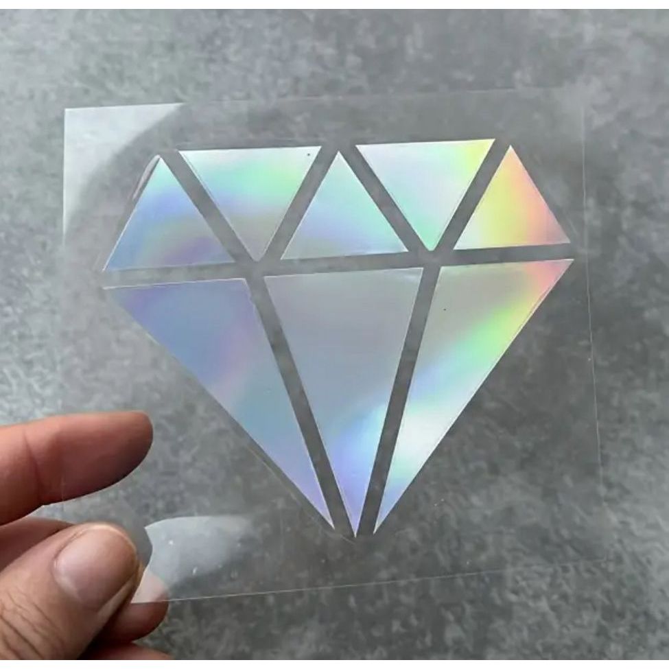 Adesivo Diamante Holográfico