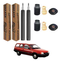 PAR AMORTECEDOR DIANTEIRO IPANEMA 1989 A 1998 NAKATA + KIT