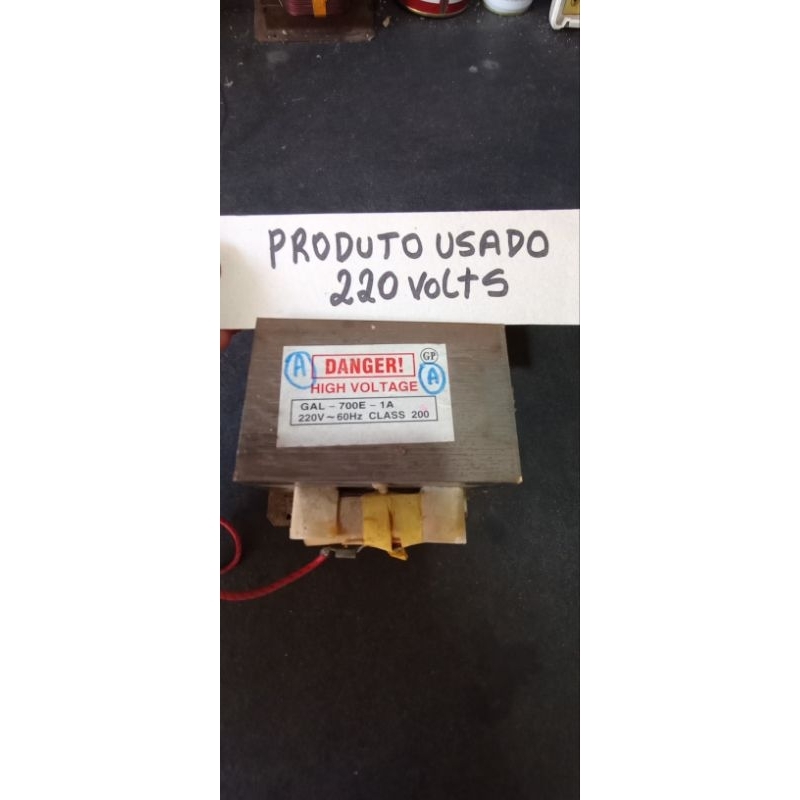 Transformador 700E-1A 220 Volts para Microondas (LER DESCRIÇÃO)