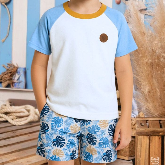 Conjunto Masculino Menino ÚLTIMAS UNIDADES!  Tamanho 8 ANOS Infantil Juvenil Camiseta + Shorts