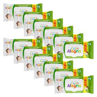 Kit C/12 Toalha Umedecida Turma da Alegria  Leve 140 Pague 120 Total 1680 unidades em Oferta na Shopee