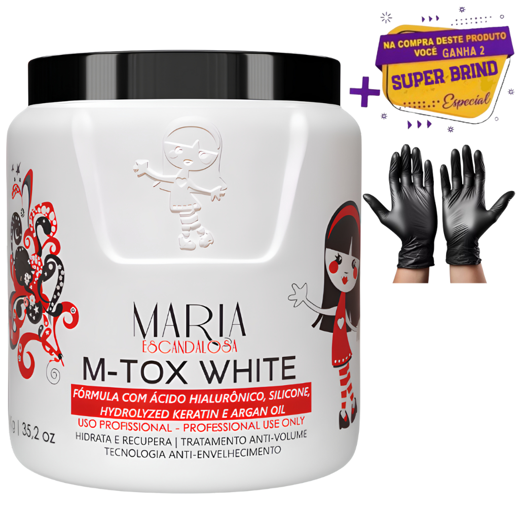 Máscara Anti-Frizz Maria Escandalosa 1kg em Oferta na Shopee