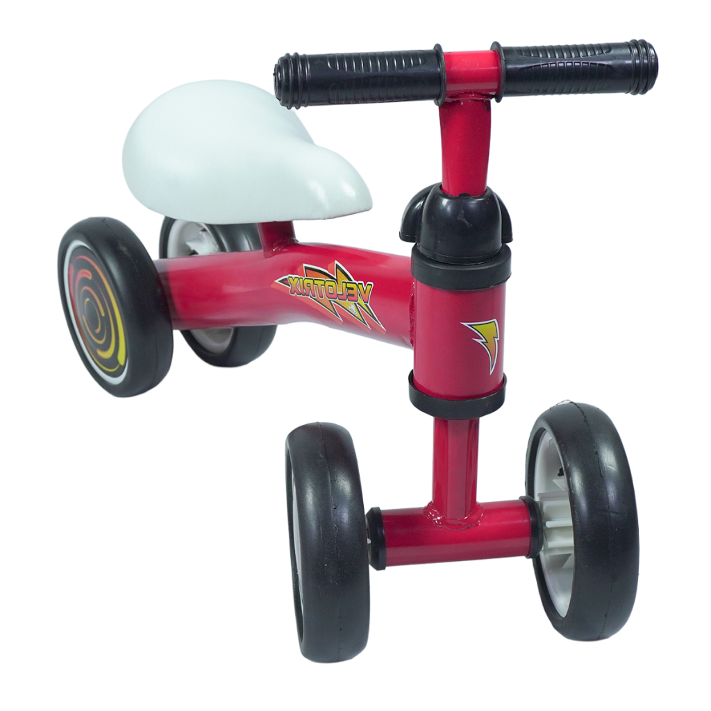 Andador Infantil Bike Balance Equilíbrio | 4 Rodas | Quadriciclo com Altura Ajustável | QUEEN SHOP em Oferta na Shopee