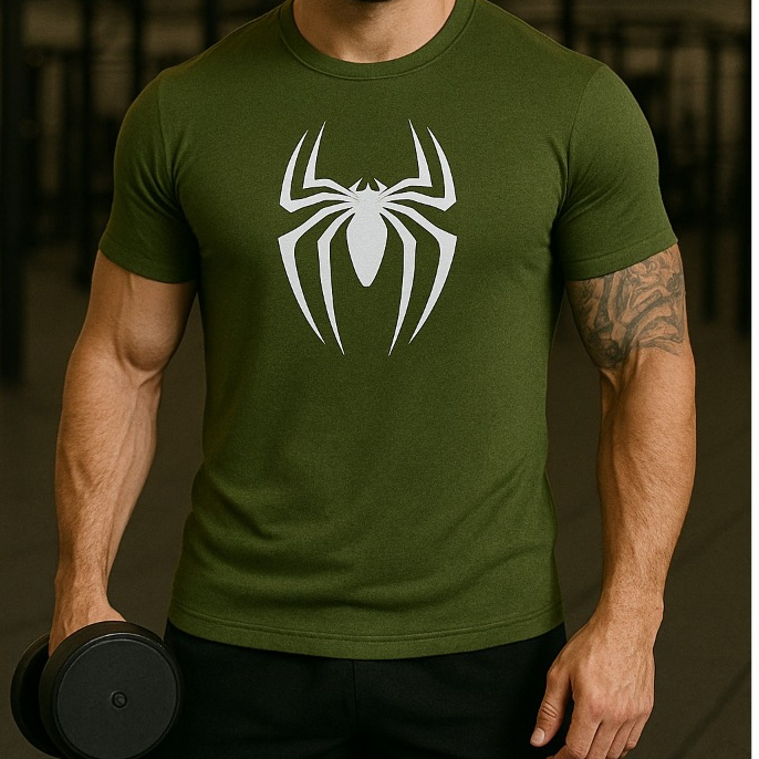 Camiseta Masculina Spiderman Treino Academia Esportes Exercícios Corrida ENVIO RAPIDO!
